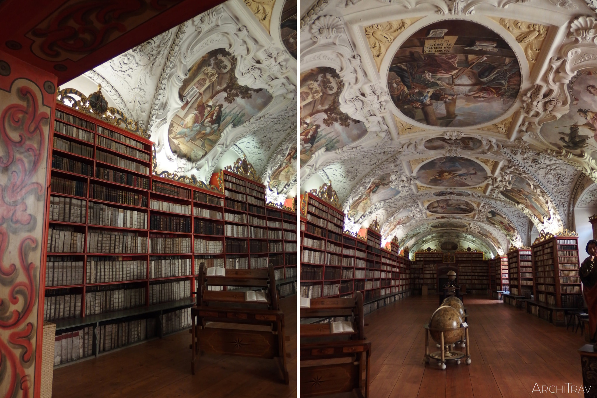 Biblioteka na Strahovie - sala teologiczna 2