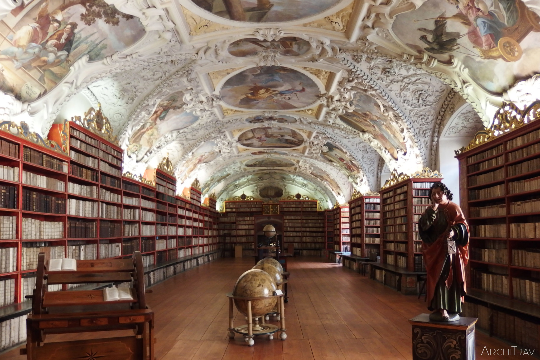 Biblioteka na Strahovie - sala teologiczna