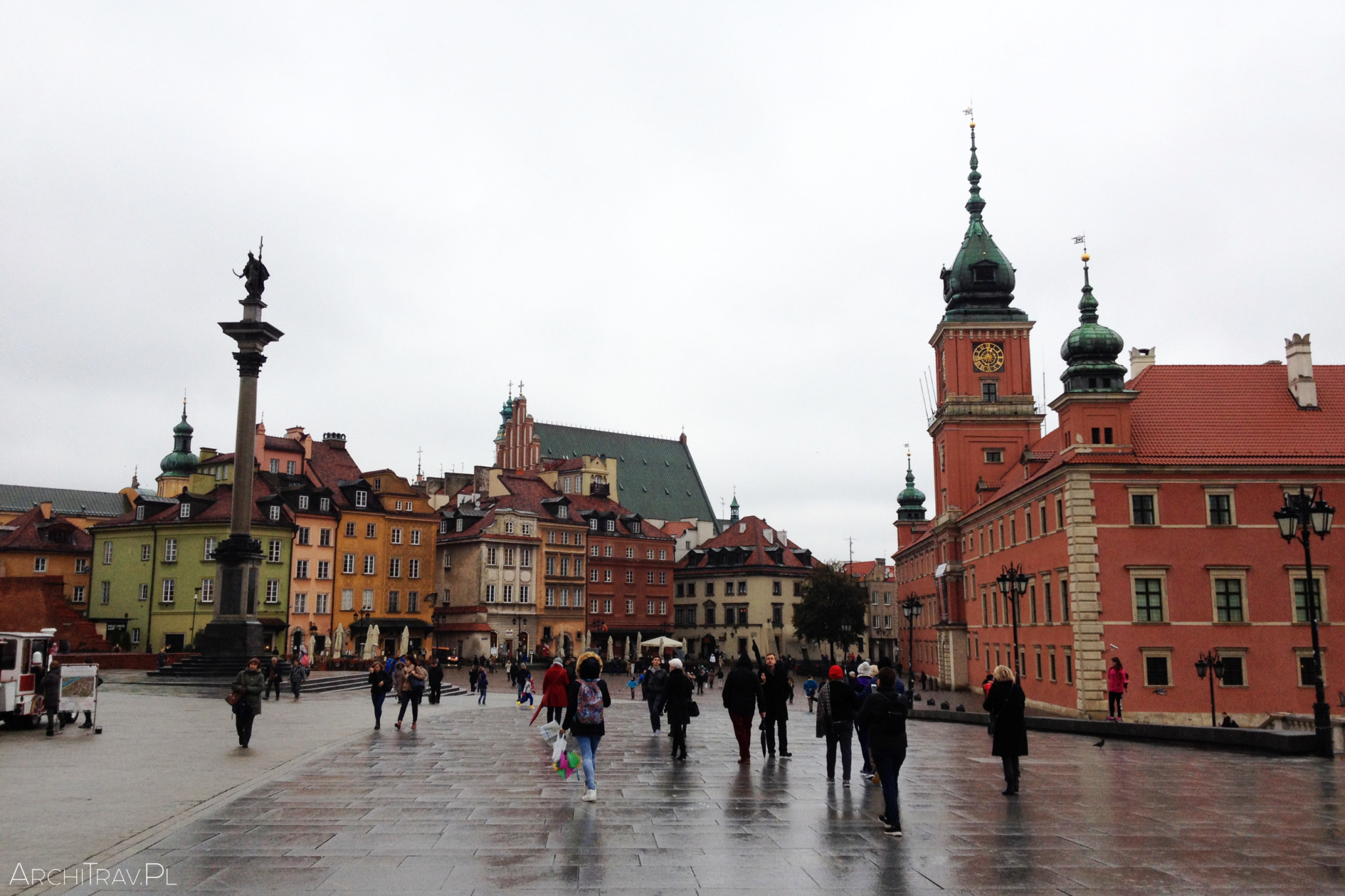 Warszawa - stare miasto, Plac Zamkowy